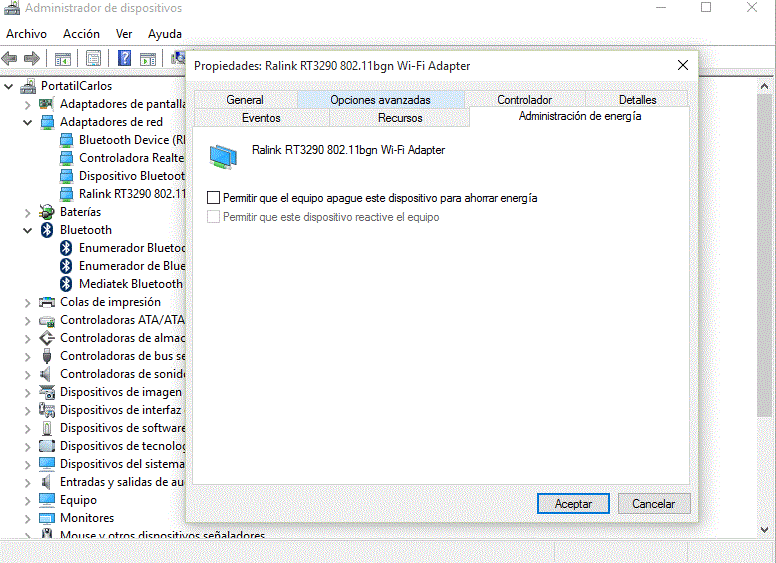 problemas windows10