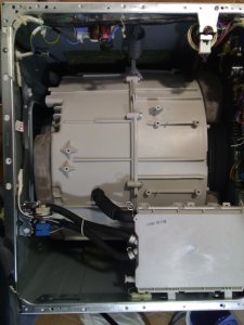 interior de una lavadora