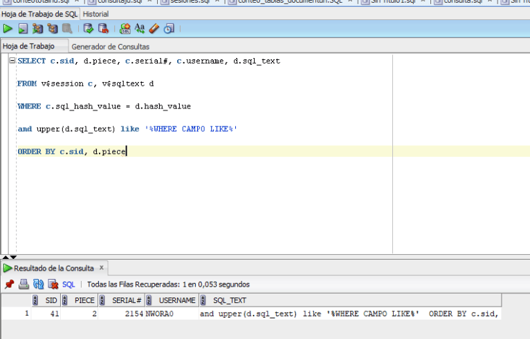 Consultas utiles en Oracle parte 2 de 2 – Soloelectronicos.com