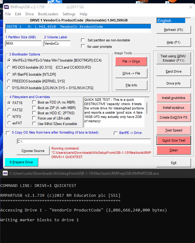 winsetupfromusb funcionando
