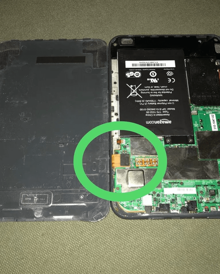 conector kindle suelto