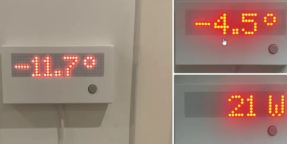 2024 04 05 14 11 55 Home Assistant ESPHome LED Matrix Temperature and Power Meter   5 Steps with Pi