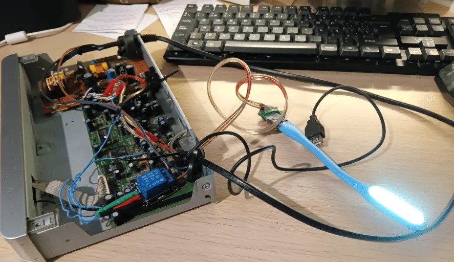 prueba de las salidas USB