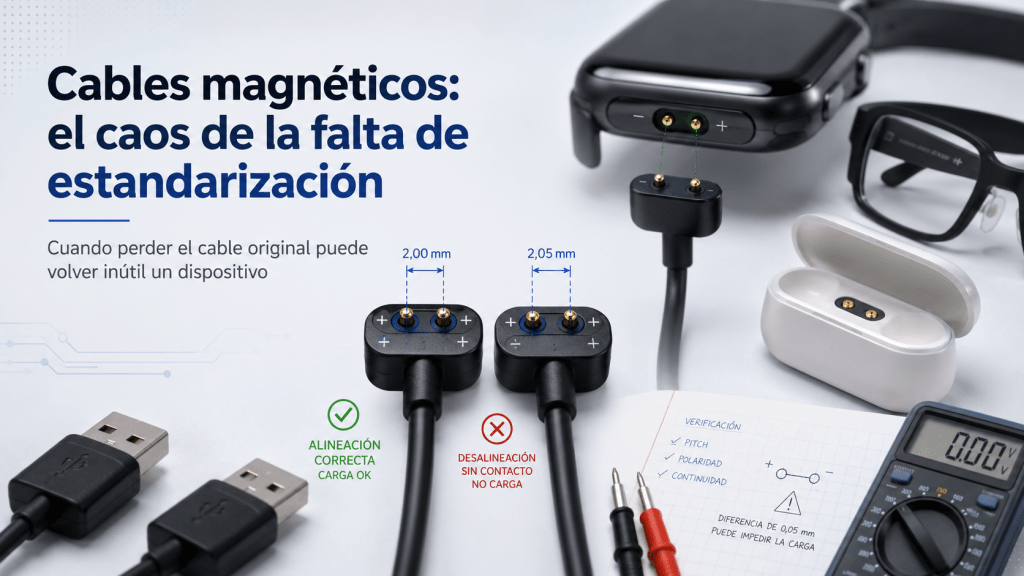 Comparativa de Pines en Cables Magnéticos