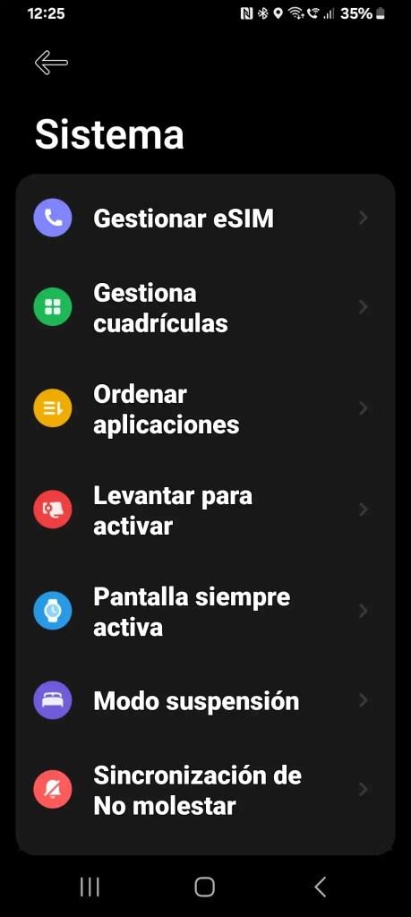 gestionar esim