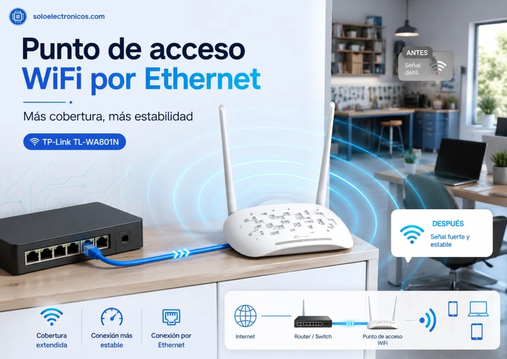 REPETIDOR WIFI CON TP-LINK