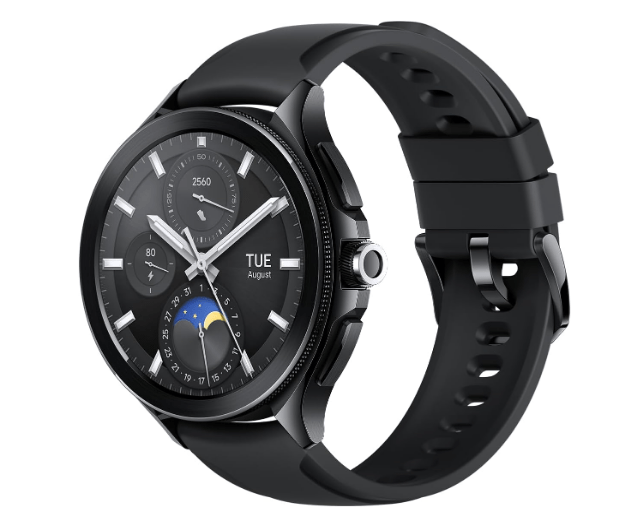 XIAOMI Watch 2 Pro - 4G LTE Black Case con Correa Negra Fluororubber