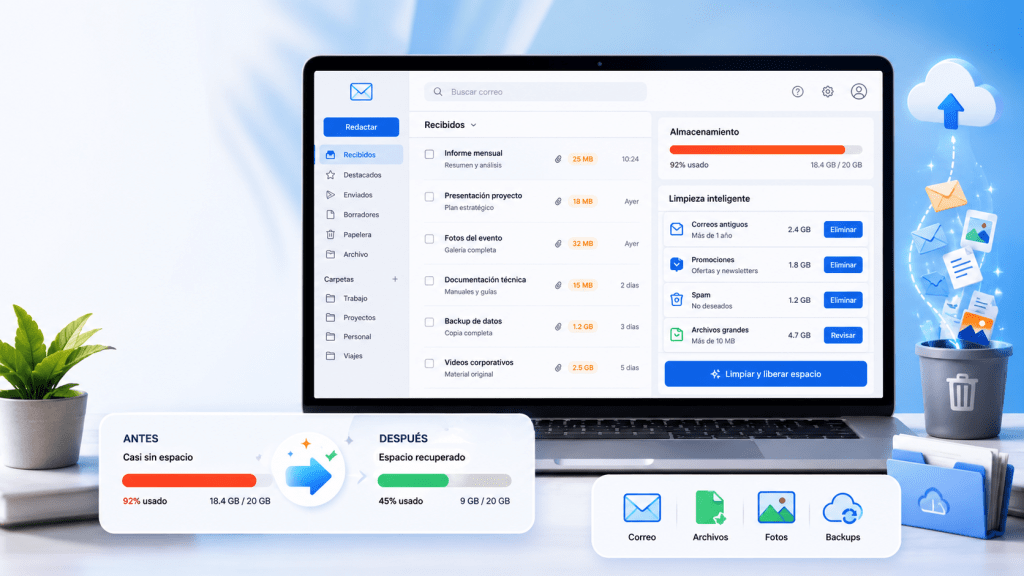 optimizar gmail